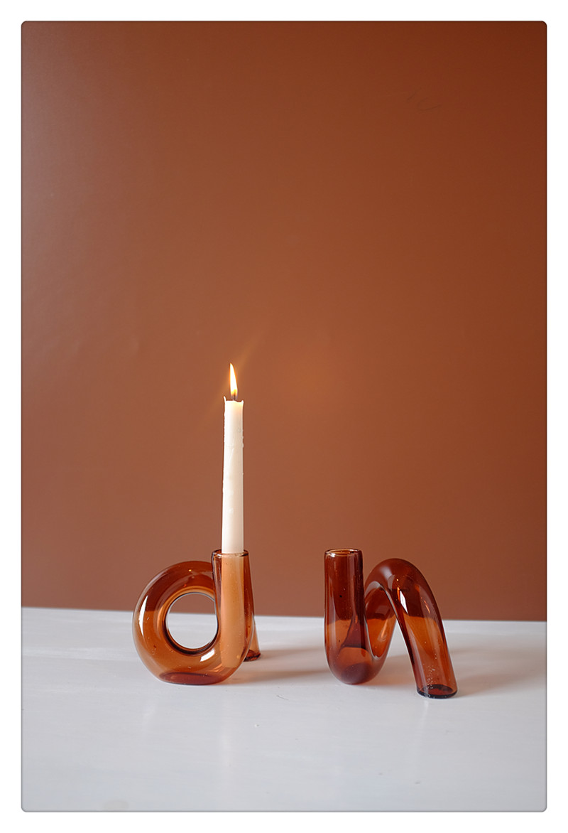 Coffee Loop Candle Holder